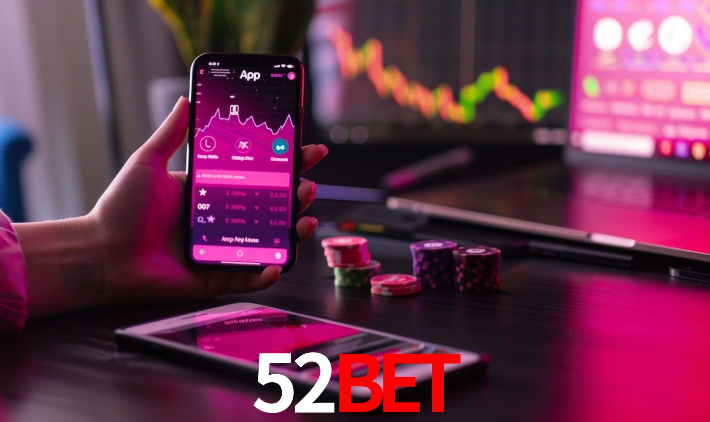 Recursos Exclusivos do App 52BET - Modo Offline, Login Biométrico